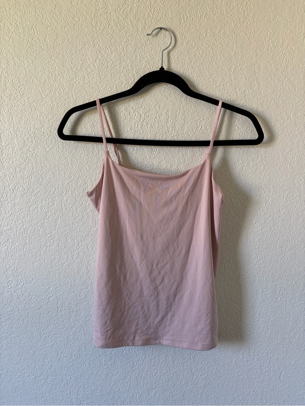 Express Light Pink Slim Strap Camisole